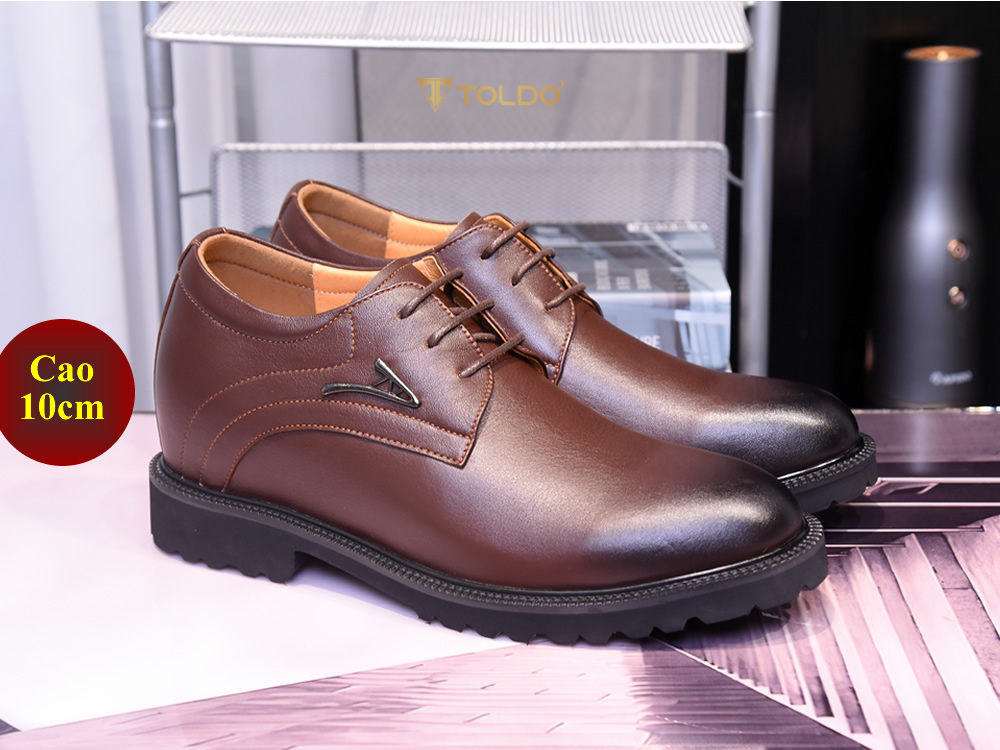 Giày nam cao 10cm da mềm nhẹ 1